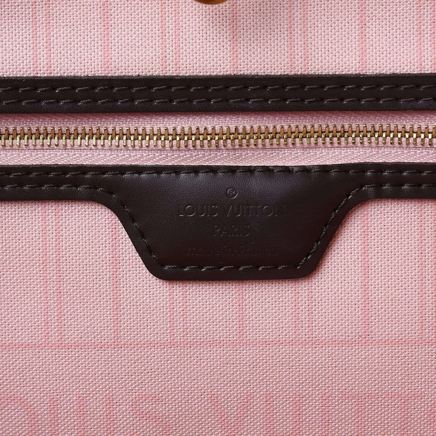Damier Ebene Neo Neverfull MM Rose Ballerine