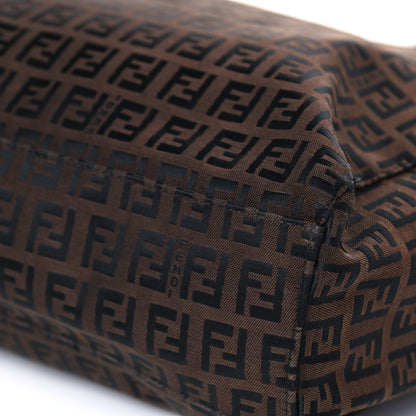 Fendi Zucchino Small Tote Tobacco 8 of 14