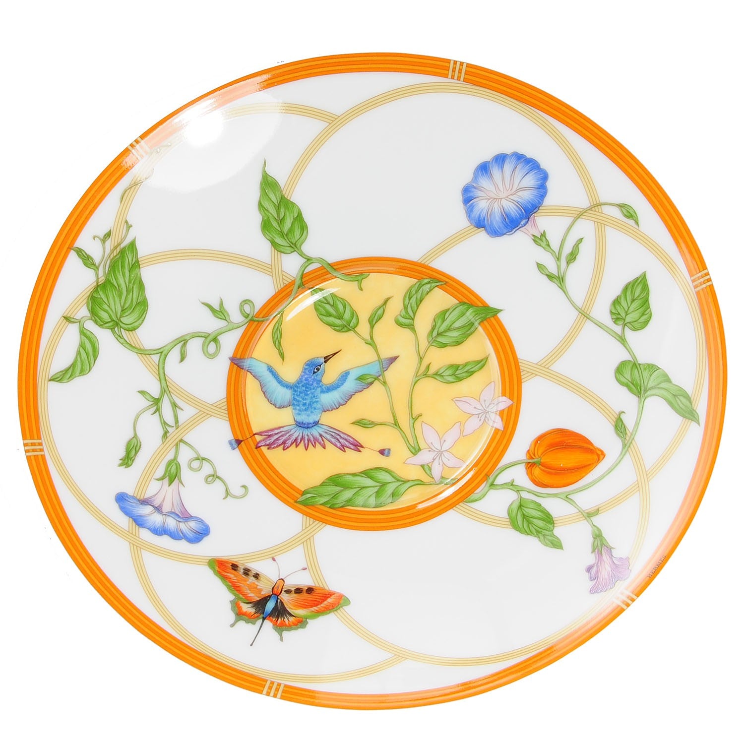 Hermes Porcelain La Siesta Breakfast Cup And Saucer-Set Of 2 3 of 7
