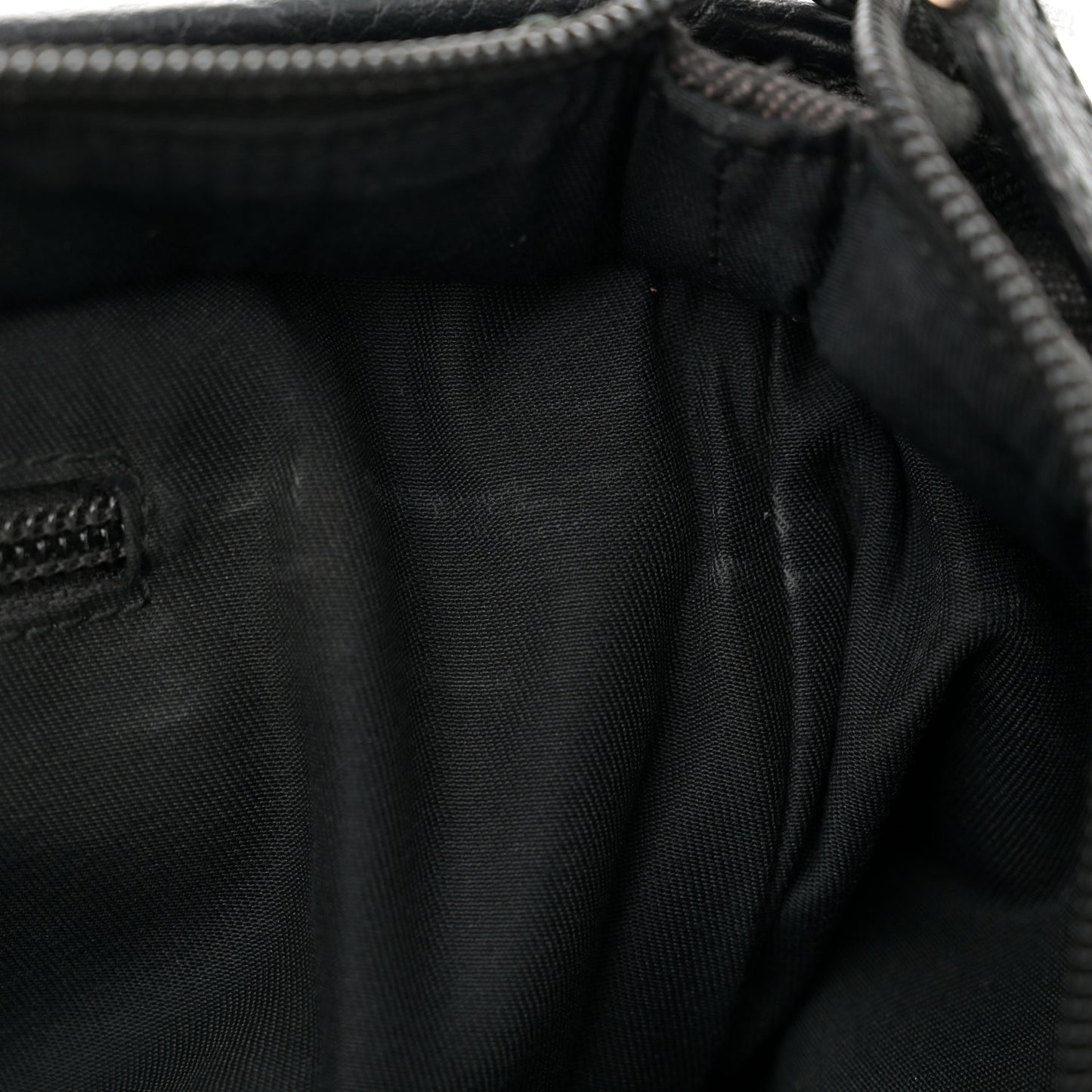 Nylon Calfskin Monogram Tall Tote Dark Brown