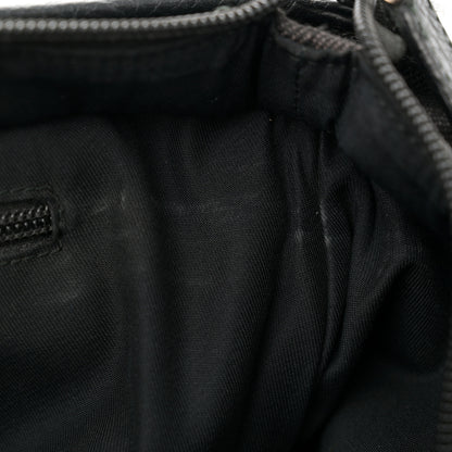 Gucci Nylon Calfskin Monogram Tall Tote Dark Brown 13 of 17