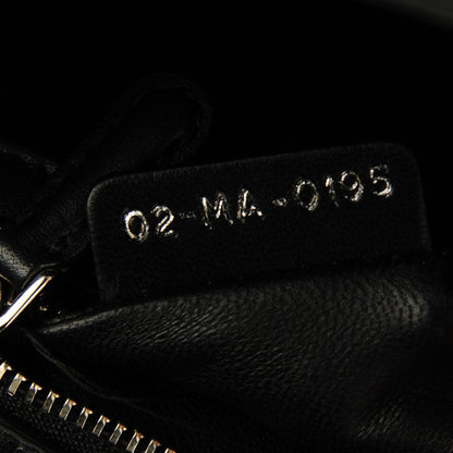 Christian Dior Calfskin Paradise Diorama Flap Bag Black 7 of 9
