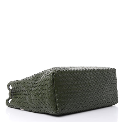 Bottega Veneta Nappa Intrecciato Bella Tote Moss 4 of 12