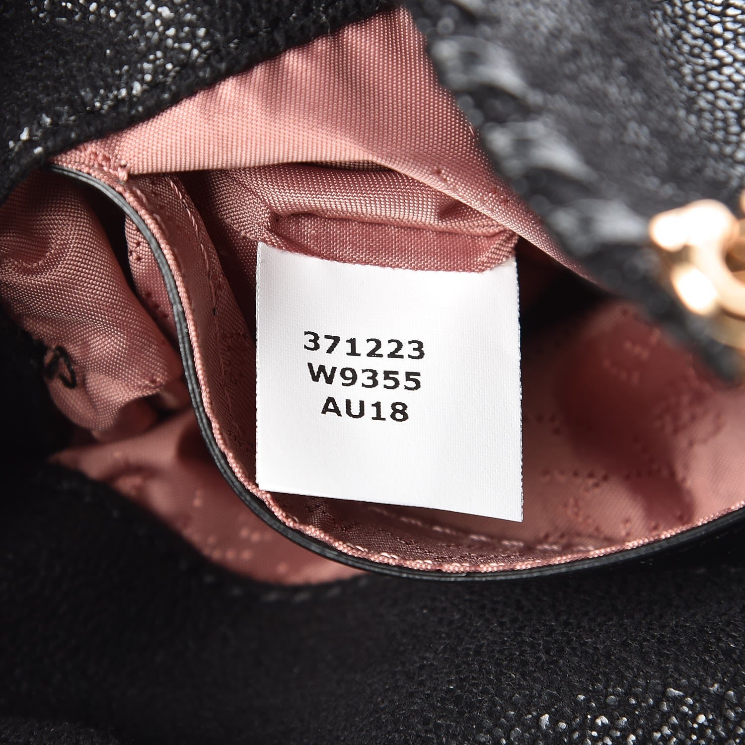 Stella McCartney Mini Falabella Fold Over Tote Black 7 of 7