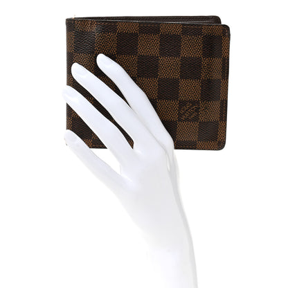 Louis Vuitton Damier Ebene Florin Wallet 2 of 12