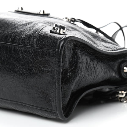 Balenciaga Agneau Classic Silver Hardware S City Black 7 of 9