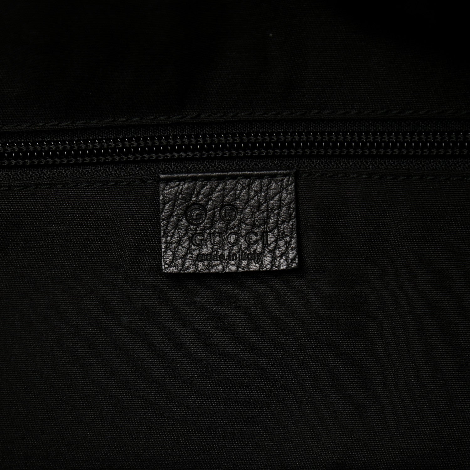 Gucci Denim Monogram Medium Backpack Black 6 of 16