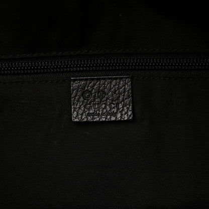 Gucci Denim Monogram Medium Backpack Black 6 of 16