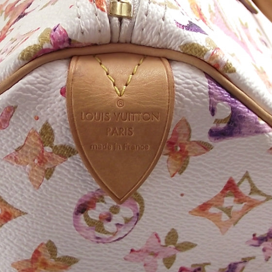 Louis Vuitton Watercolor Aquarelle Speedy 35 7 of 11