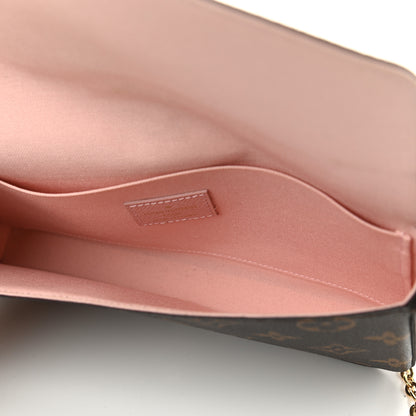 Louis Vuitton Monogram Lovely Birds Pochette Felicie Chain Wallet 6 of 12