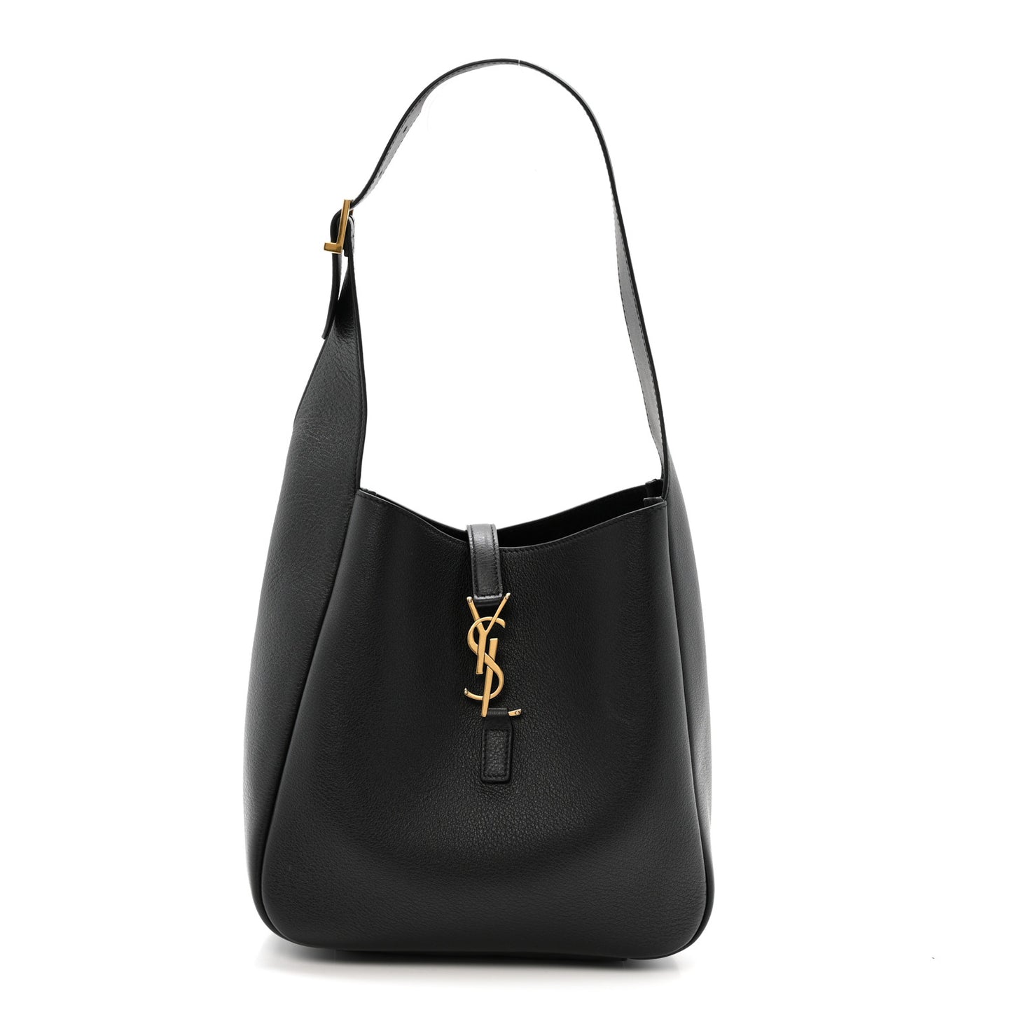 Smooth Calfskin Small Le 5 A 7 Soft Hobo Black