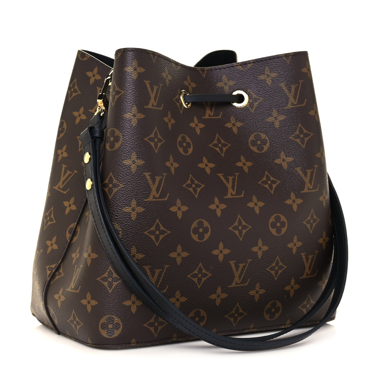 Louis Vuitton Monogram Neonoe MM Black 3 of 9
