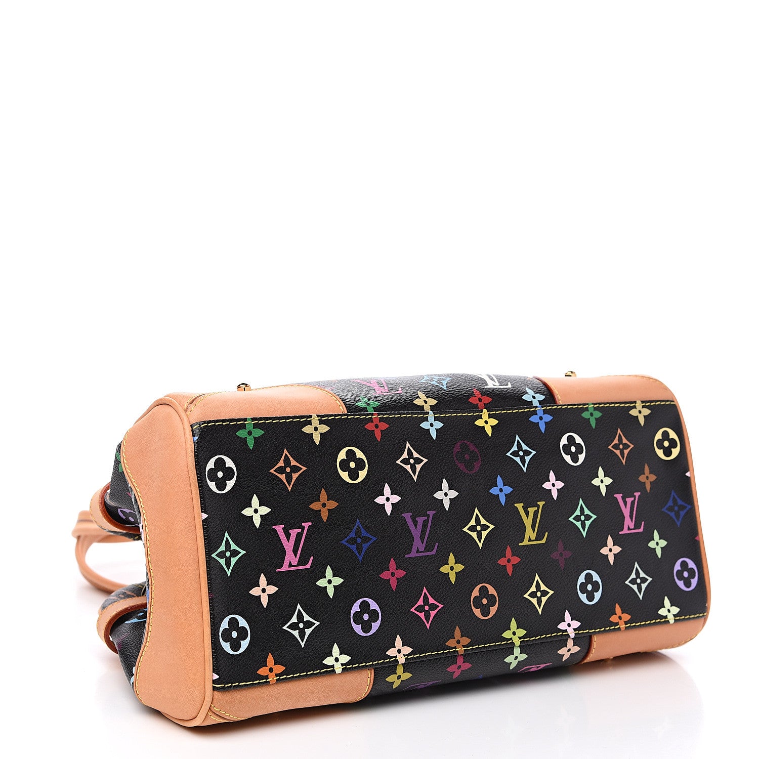 Louis Vuitton Monogram Multicolor Claudia Black 3 of 10