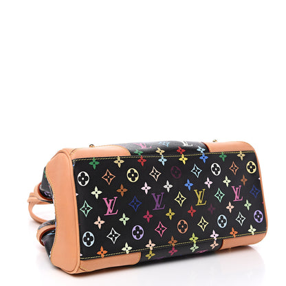 Louis Vuitton Monogram Multicolor Claudia Black 3 of 10