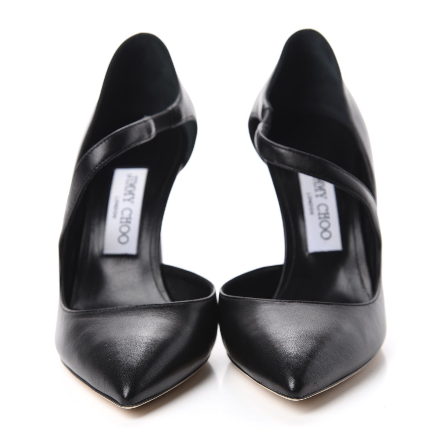 Jimmy Choo Nappa Davos 85 Pumps 38 Black 2 of 9