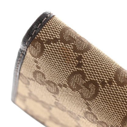 Gucci Monogram Abbey Continental Wallet Dark Brown 11 of 12