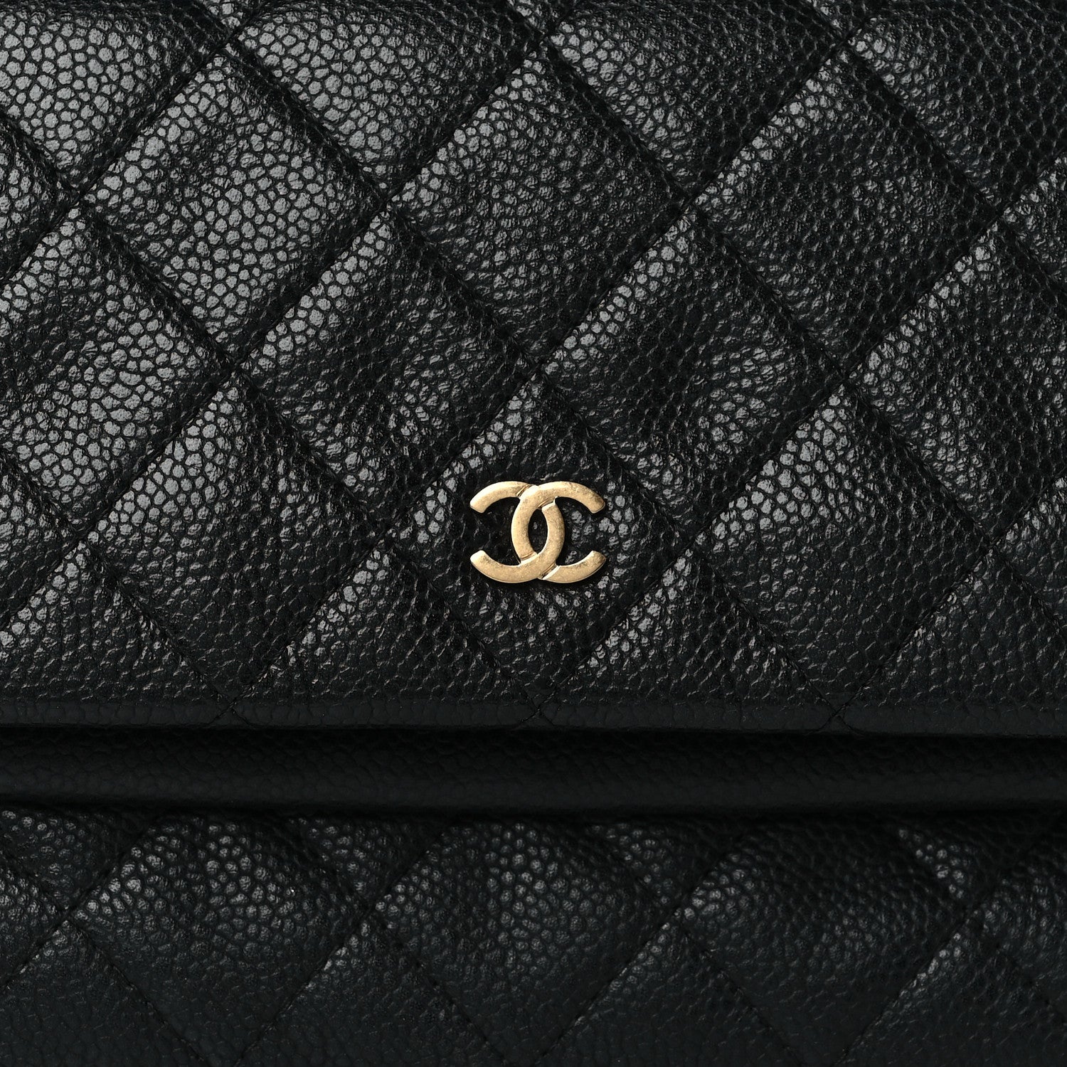 Chanel Caviar Quilted CC Beauty Clutch Black 8 of 11