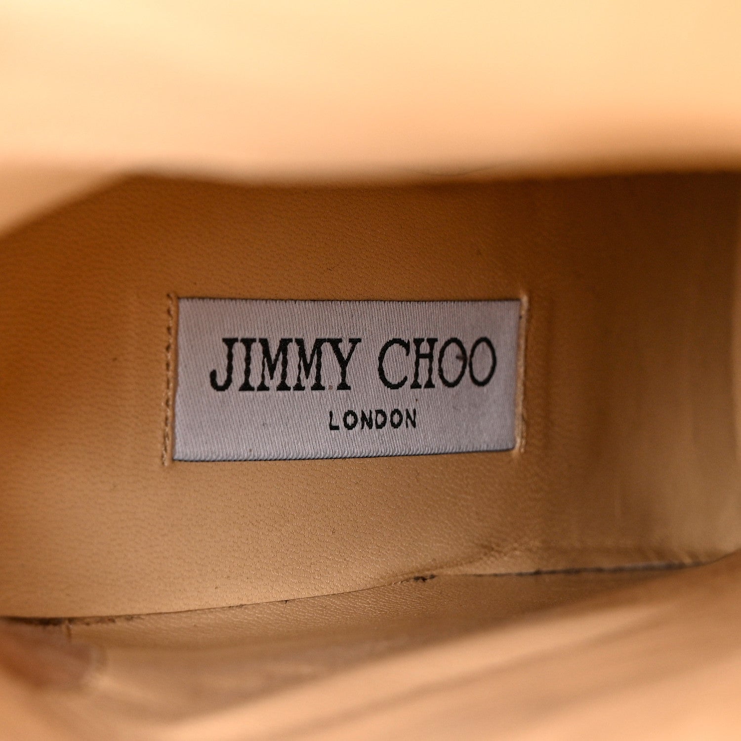 Jimmy Choo Grained Calfskin Paloma Tall Boots 37.5 Brown 6 of 6