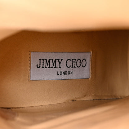 Jimmy Choo Grained Calfskin Paloma Tall Boots 37.5 Brown 6 of 6