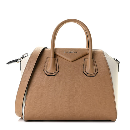Givenchy Sugar Goatskin Small Bi-Color Antigona Light Beige 1 of 9