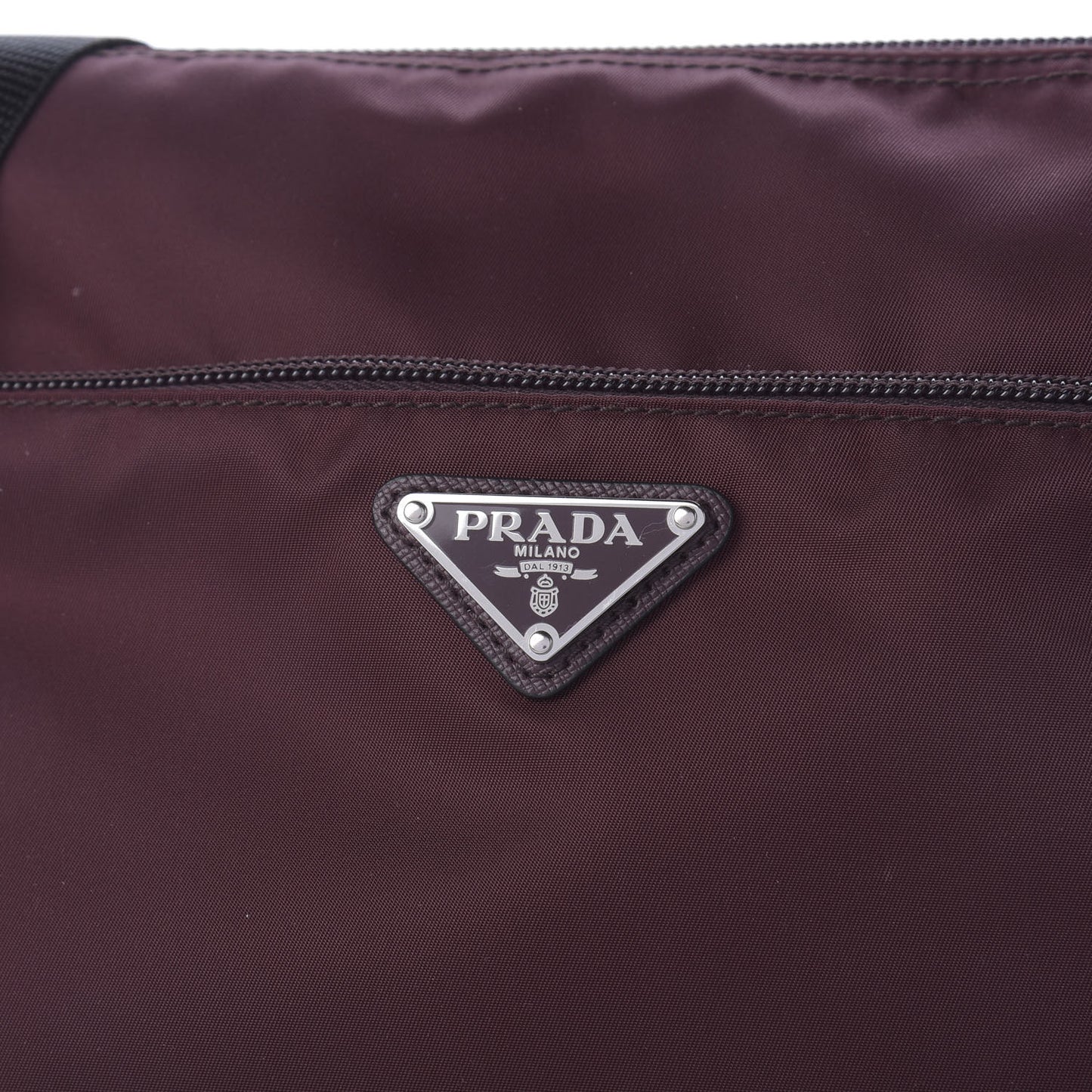 Nylon Vela Flat Messenger Bag Ametista