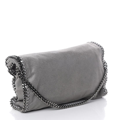 Stella McCartney Shaggy Deer Falabella Fold Over Tote Grey 2 of 8
