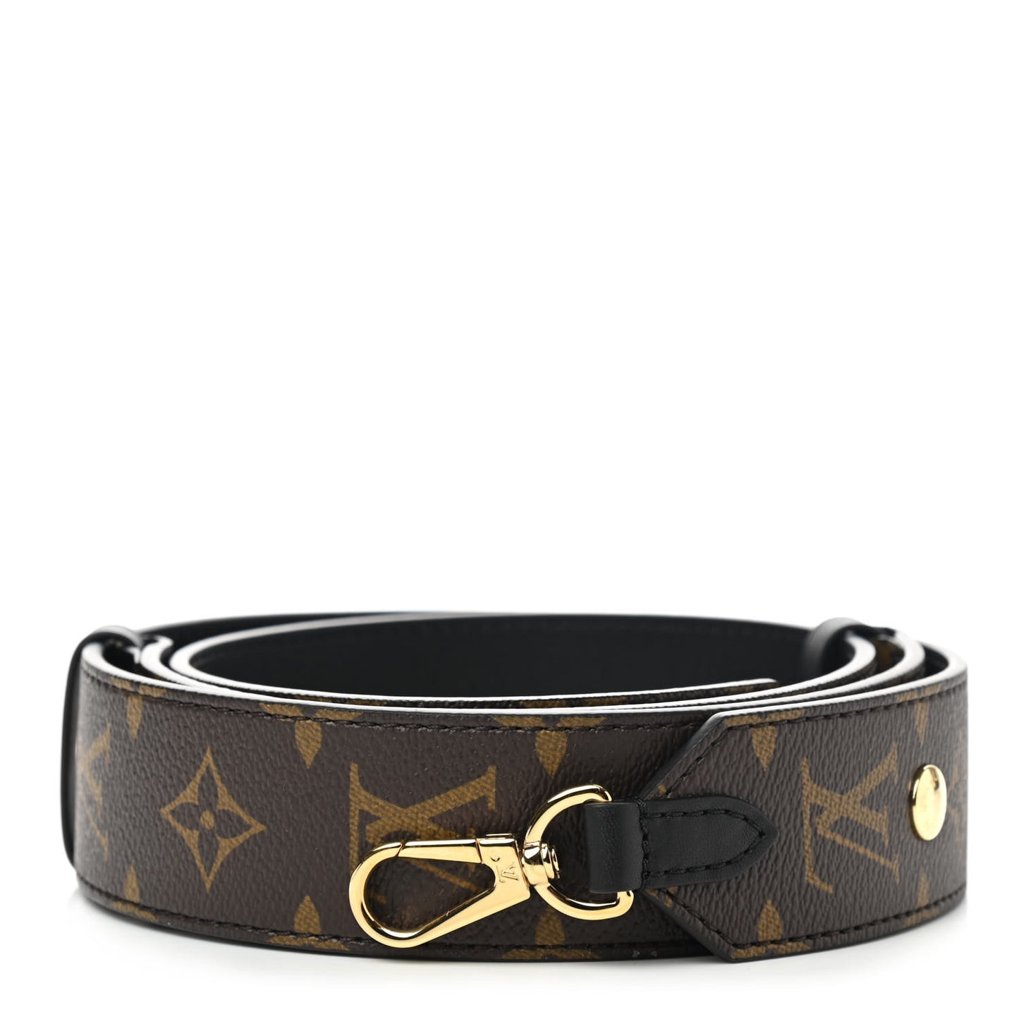 Monogram Adjustable Bandouliere Shoulder Strap Black