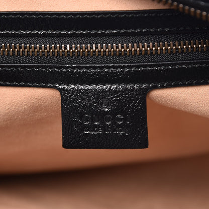 Gucci Vintage Calfskin Matelasse Medium GG Marmont Slim Tote Black 6 of 8