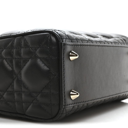 Christian Dior Lambskin Cannage Small My ABCDior Lady Dior Black 9 of 11