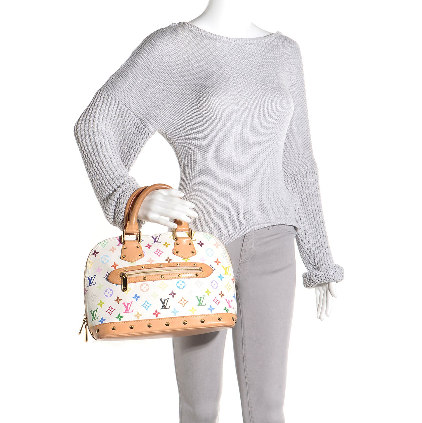 Monogram Multicolor Alma White