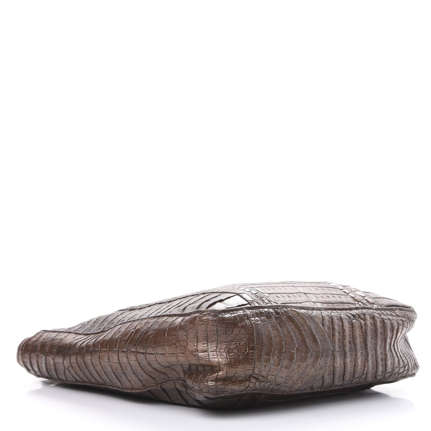 Nancy Gonzalez Crocodile Tote Brown 4 of 12