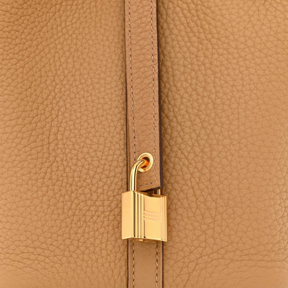 Hermes Taurillon Clemence Picotin Lock 18 PM Biscuit 8 of 11