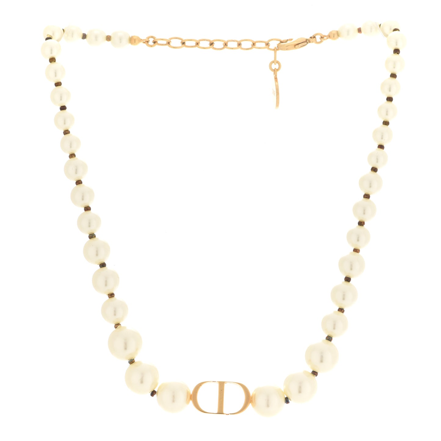 Pearl 30 Montaigne Choker Necklace Gold