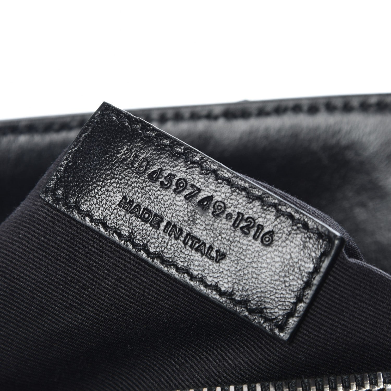 Saint Laurent Calfskin Y Quilted Monogram Medium Loulou Chain Satchel Black 7 of 7