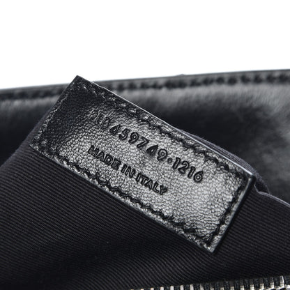 Saint Laurent Calfskin Y Quilted Monogram Medium Loulou Chain Satchel Black 7 of 7