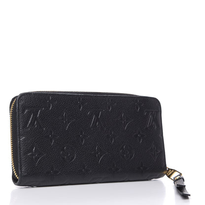 Louis Vuitton Empreinte Zippy Wallet Black 3 of 10
