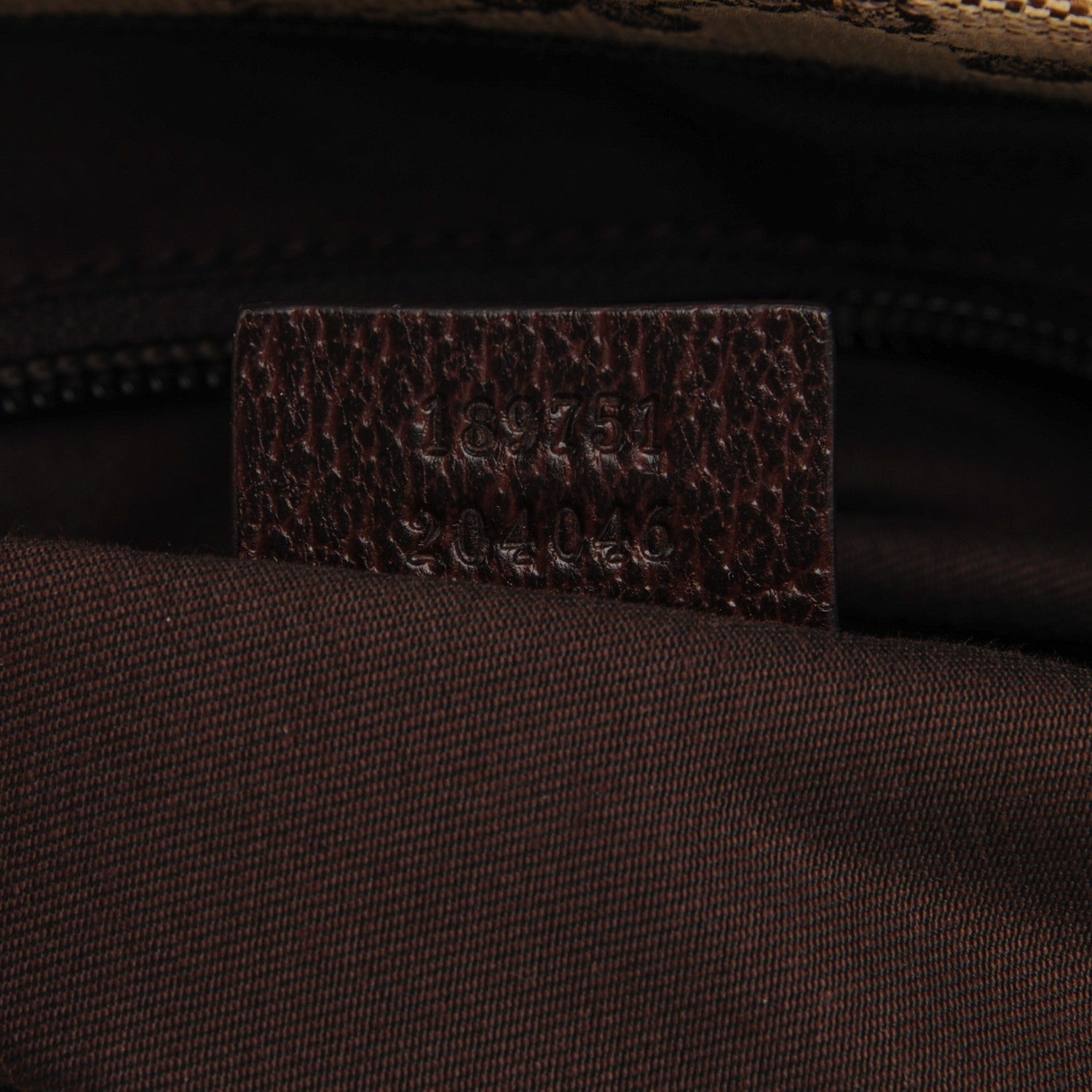 Gucci Monogram Web Medium Flat Messenger Bag Dark Brown 7 of 7