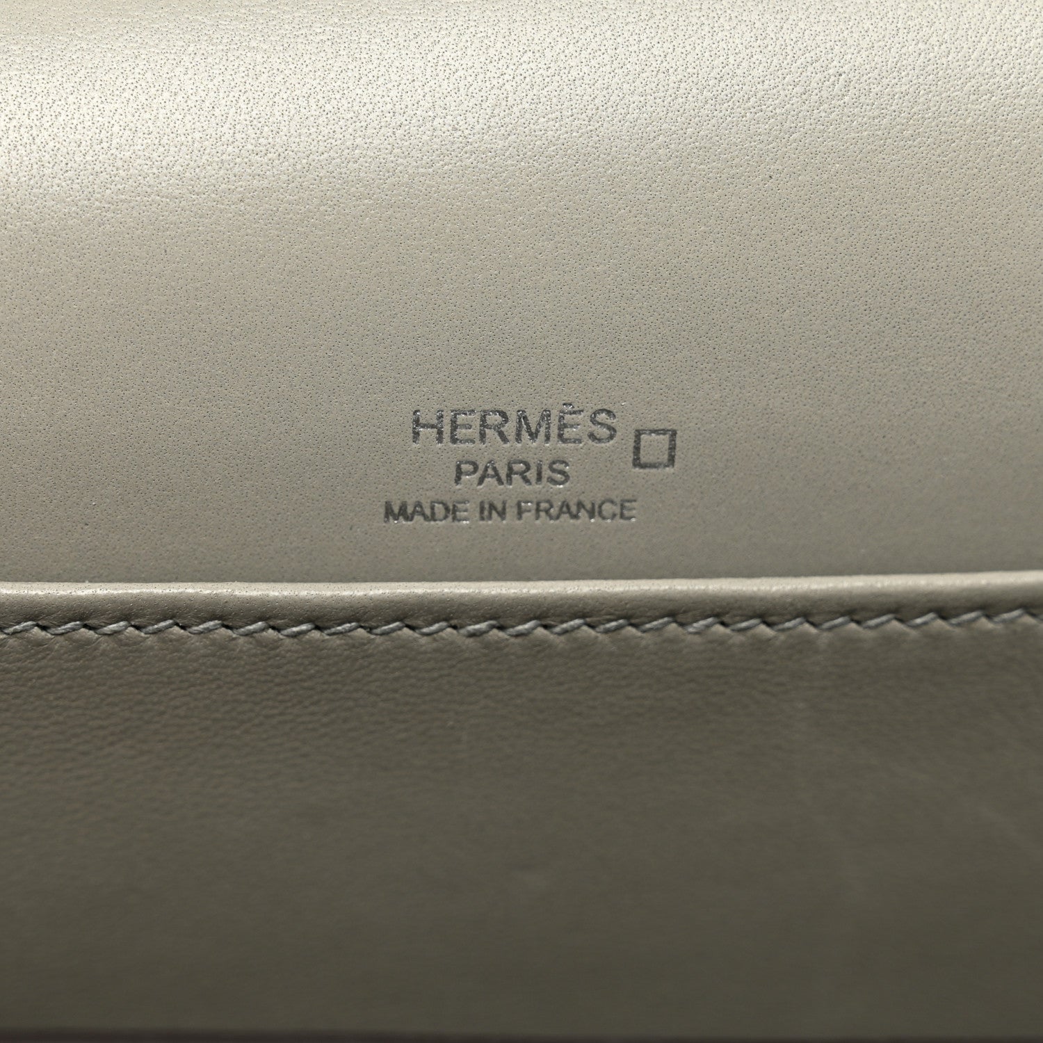 Hermes Matte Alligator Lizard Mini Sac Roulis Ombre Gris Perle 6 of 8