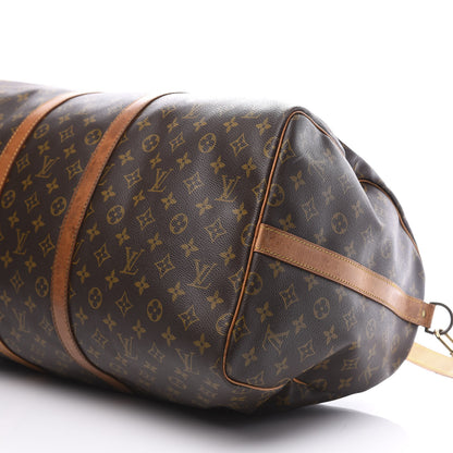 Louis Vuitton Monogram Keepall Bandouliere 55 7 of 16