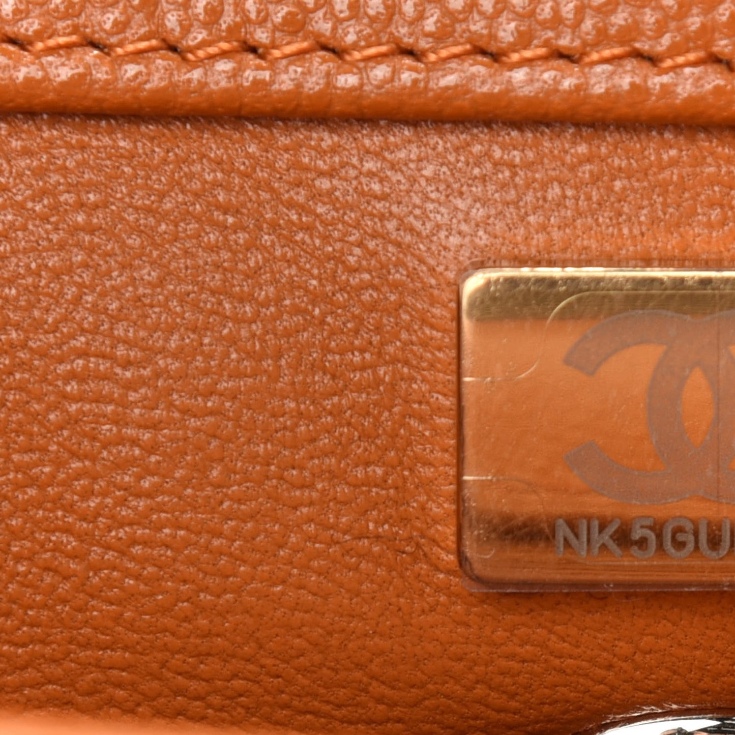 Caviar Quilted Mini Coco Handle Flap Light Brown