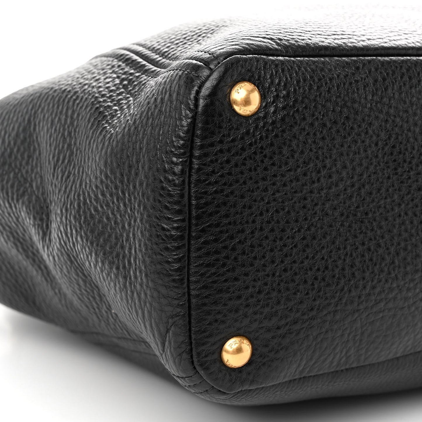 Vitello Daino Tote Black