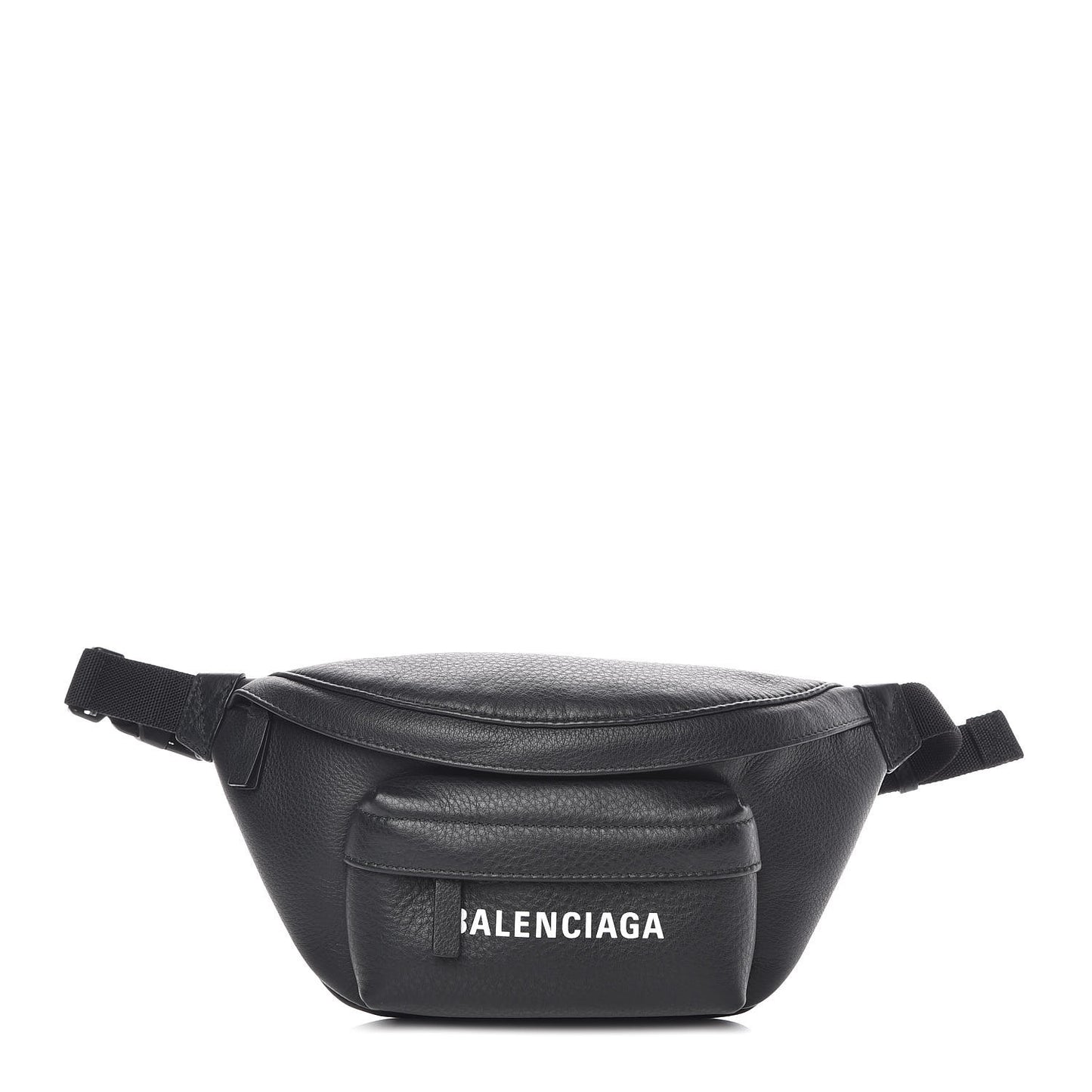 Calfskin Everyday Logo Belt Bag Black