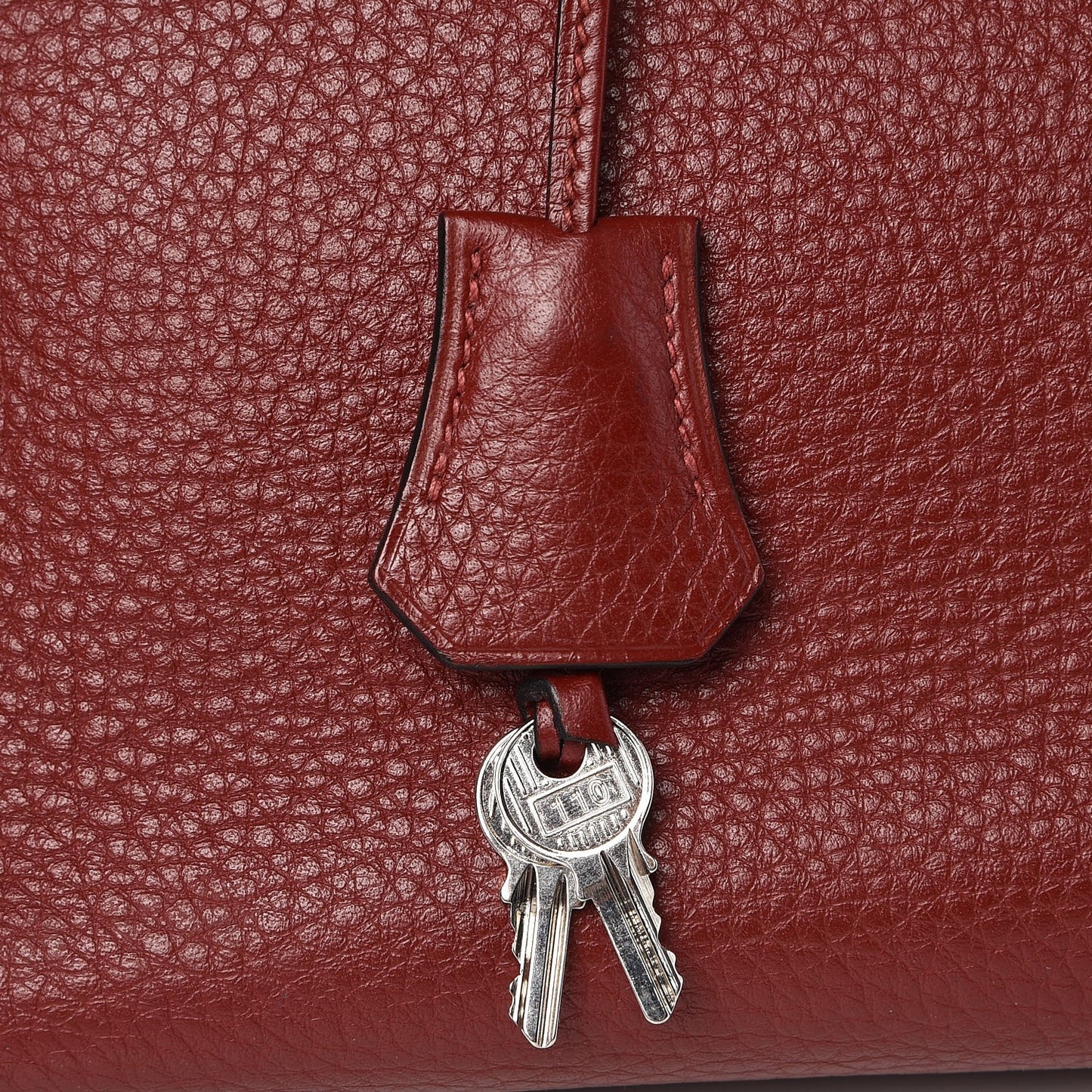 Taurillon Clemence Birkin 35 Rouge H
