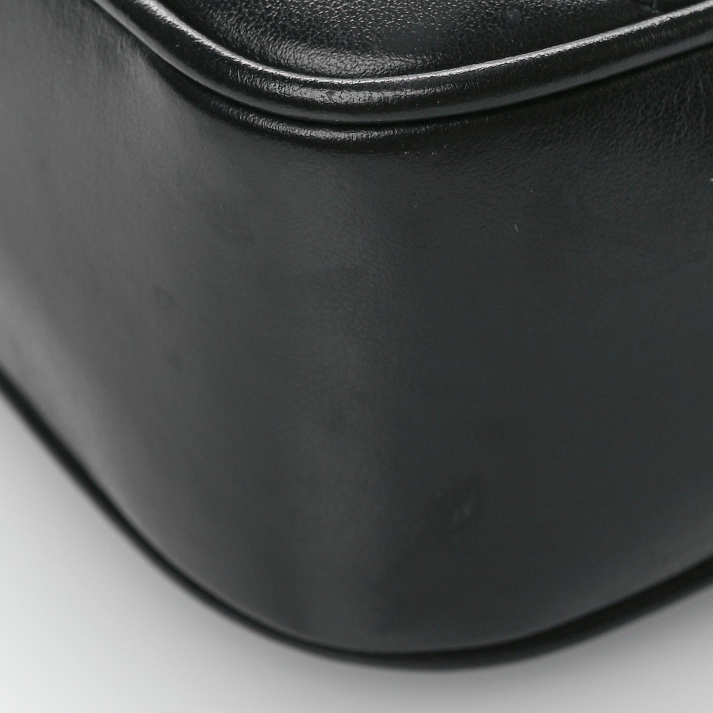 Calfskin Matelasse Monogram Lou Camera Bag Black