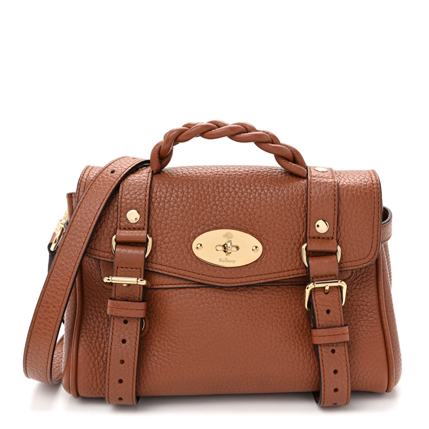 Heavy Grain Mini Alexa Chestnut