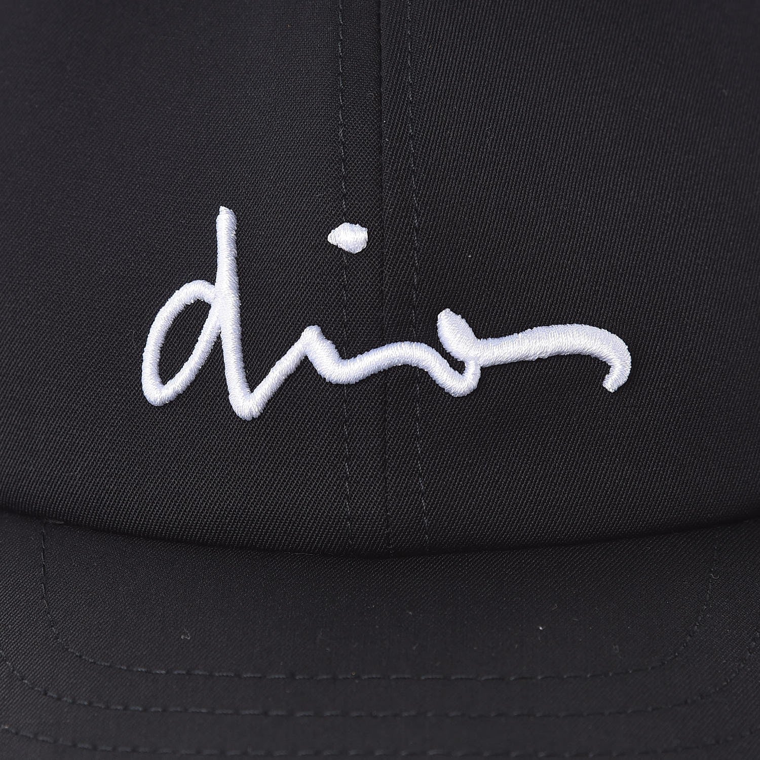 Christian Dior HOMME Wool Logo Baseball Hat M Black 5 of 8