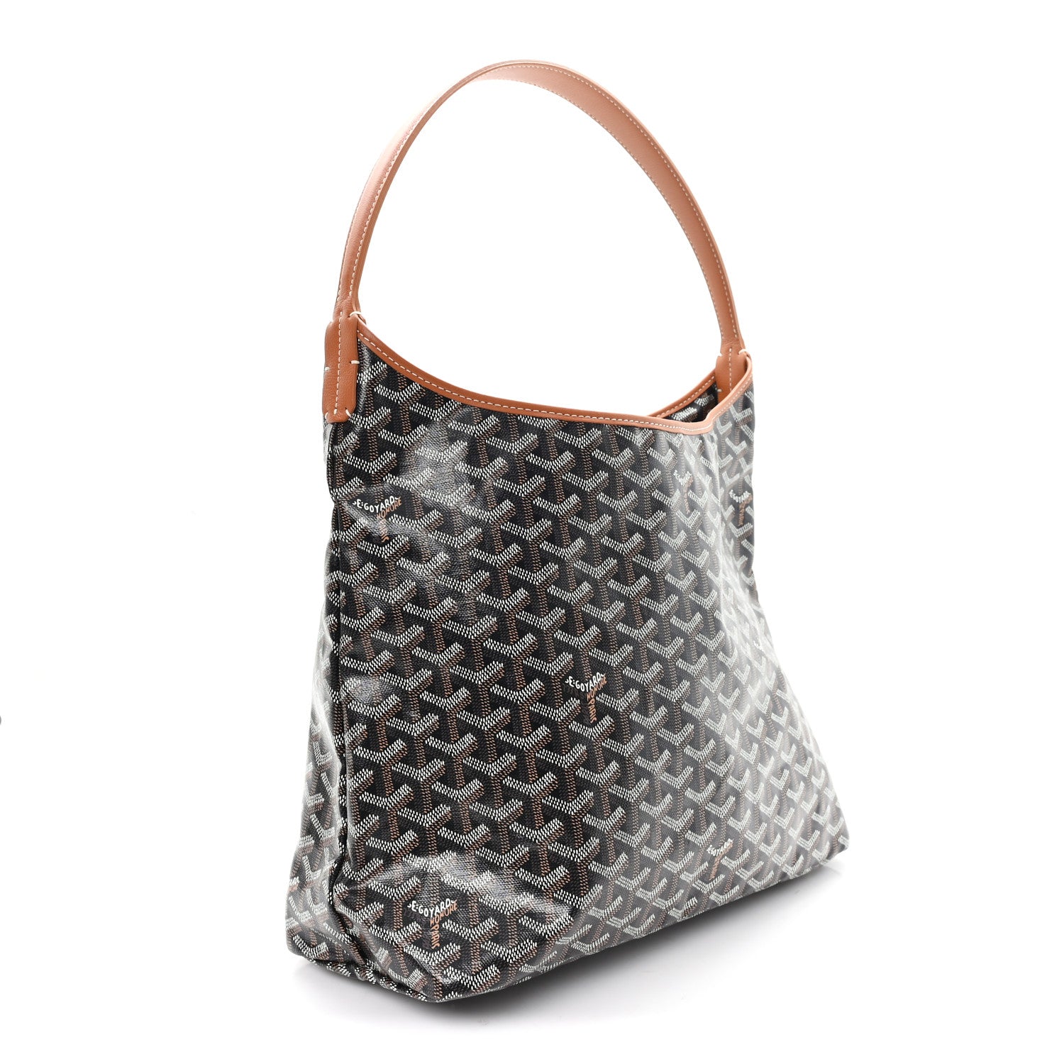 Goyard Goyardine Boheme Hobo Black Gold 4 of 11