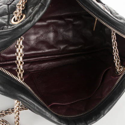 Chanel Aged Calfskin Quilted Medium Reissue Camera Case Black 4 of 6