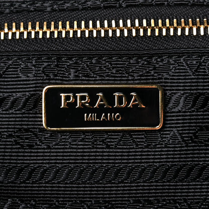 Prada Soft Calfskin Camera Crossbody Bag Black 6 of 11