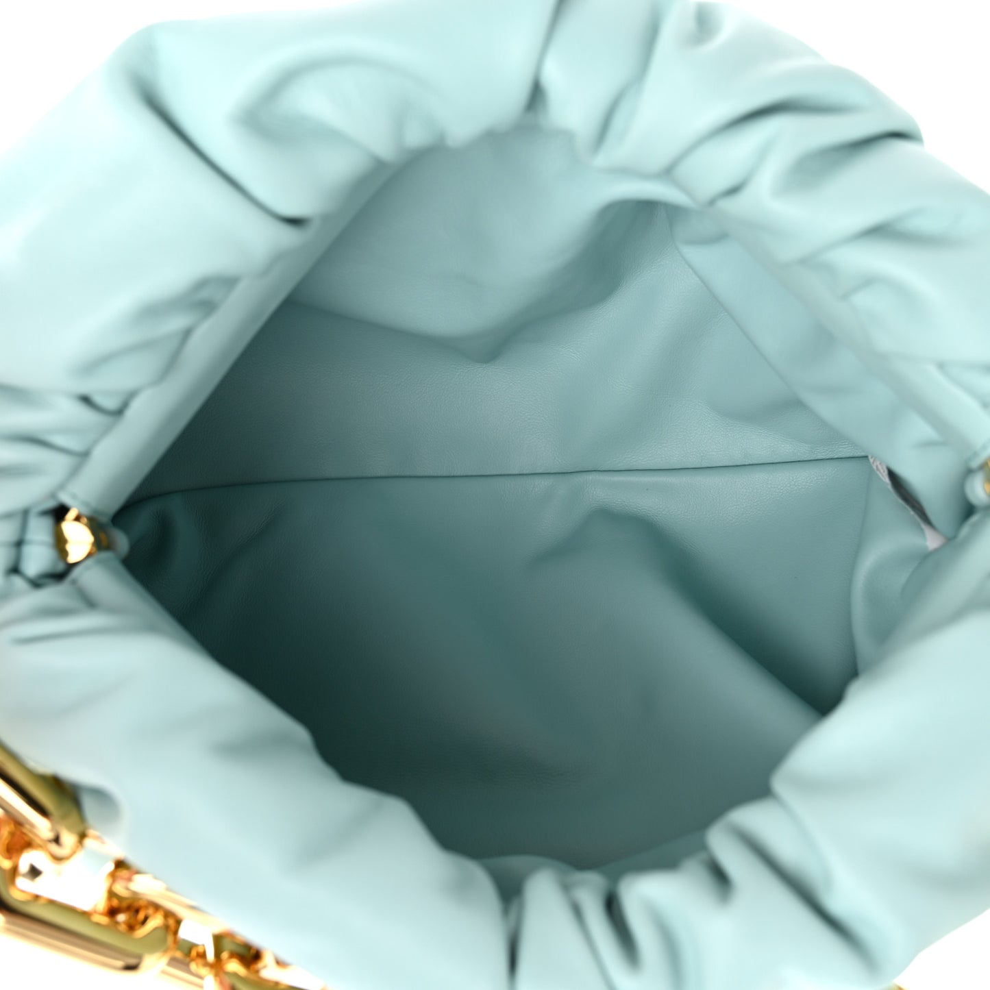 Calfskin The Pouch Chain Spearmint